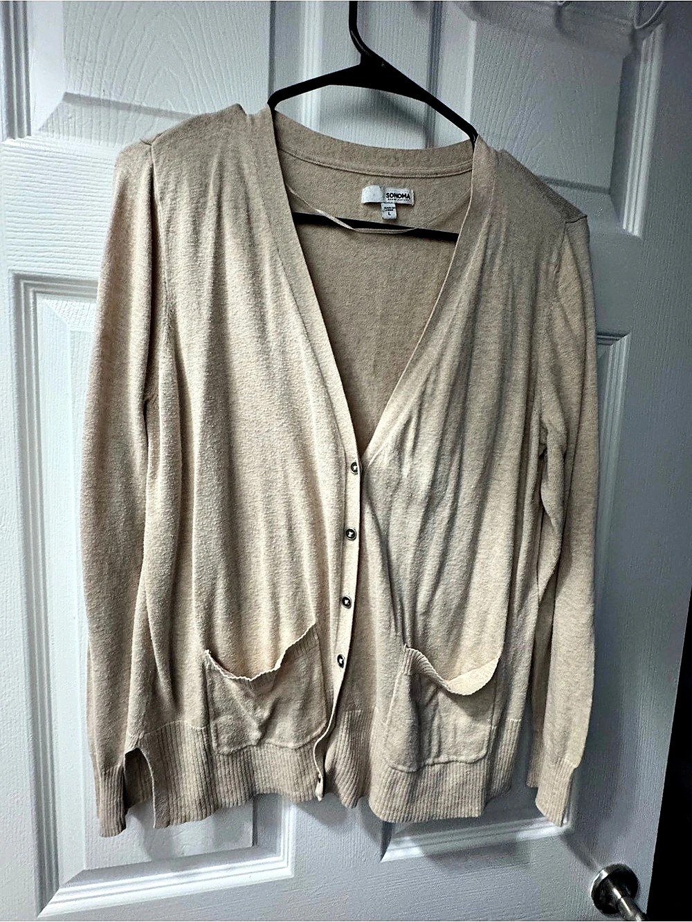 Sonoma Women's Beige Cardigan